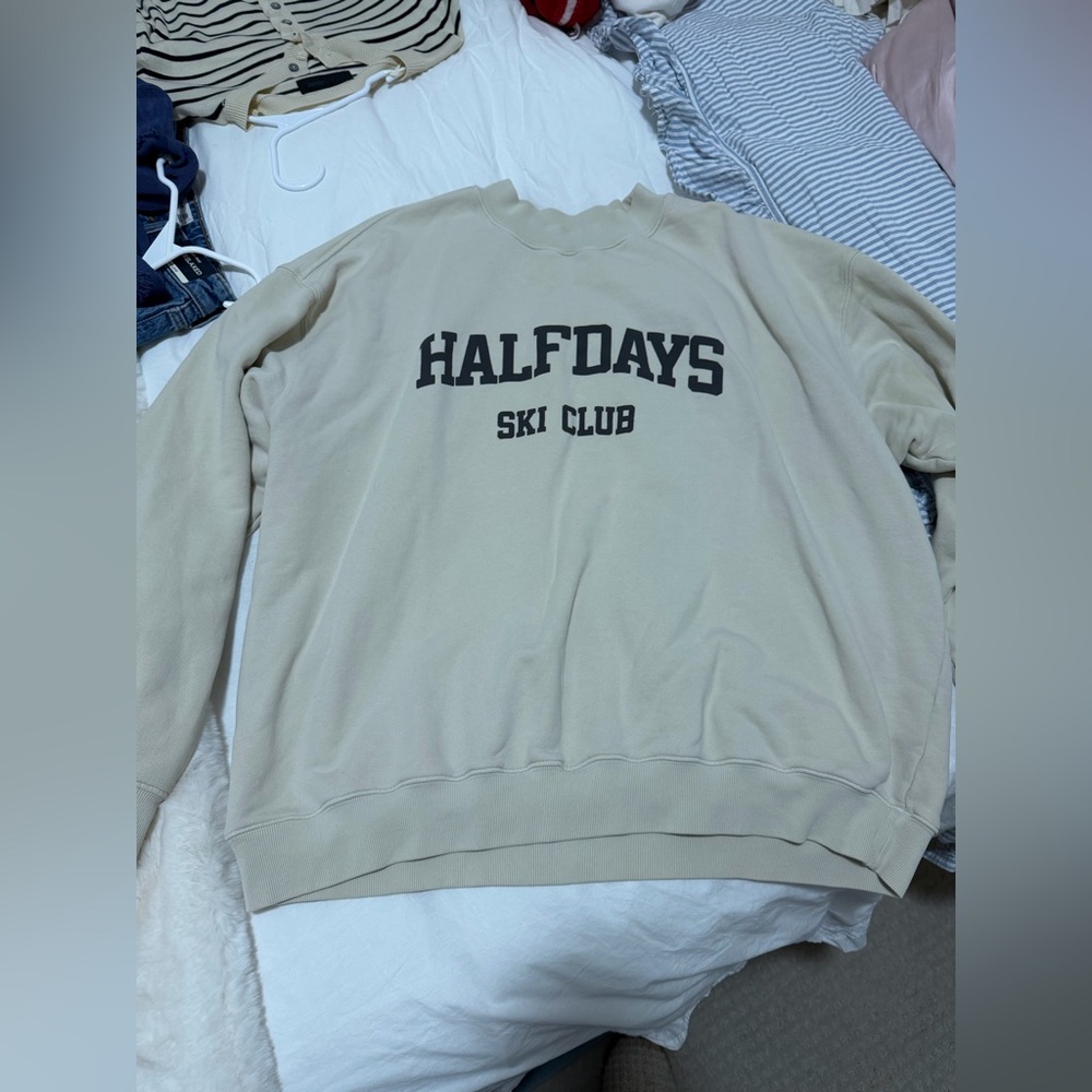 halfdays ski club mock neck